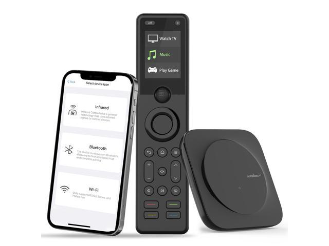 X1S Universal Remote with Hub, Universal Remote Control with One Touch Activities, Customize APP, Compatible with 60 Devices, Compatible with Alexa...