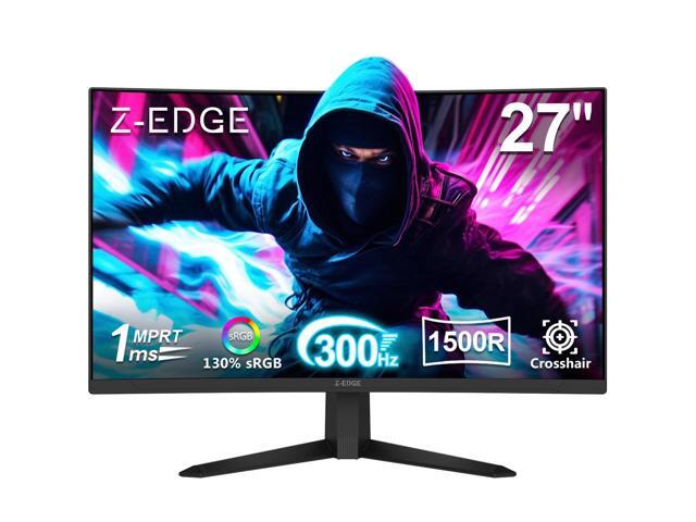 Z-Edge 27 inch Curved Gaming Monitor, FHD 1080P 300Hz 280Hz 240Hz Curved Monitor 1500R Computer Monitor, MPRT 1ms Monitor, FreeSync, Low Blue...