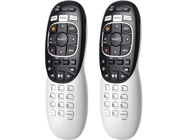 2 Pack Buck AT & T DirecTV RC73 IR/RF Universal Wireless Genie Remote DirecTV Remote Control Replacement for HR20, HR21, HR34, HR44, HR54 DVR.