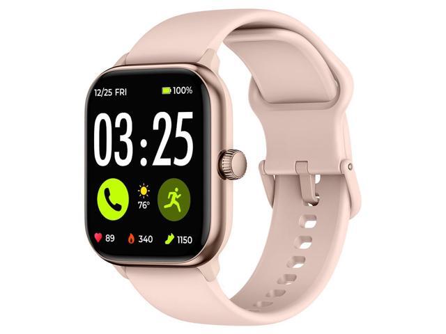 Health Smartwatch 4 - Smartwatch for Men & Women, Heart Rate, Sleep & SpO2 Monitor, Pedometer, Fitness Tracker, Answer/Make Calls IP68 Waterproof...