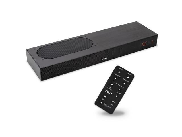 AccuVoice AV835 Dialogue Clarifying Soundbar - Patented Hearing Technology with 20 Levels of Voice Boost, Dual Woofers, Low-Profile TV Speaker for...
