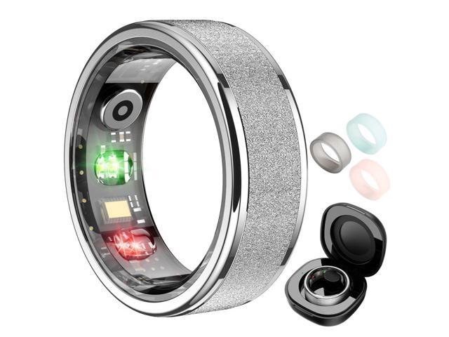 R10 Smart Ring, Smart Health Ring for Women, Features Heart Rate, Blood Oxygen, Sleep Monitoring, Pedometer, and Fitness Tracker, No Subscription.