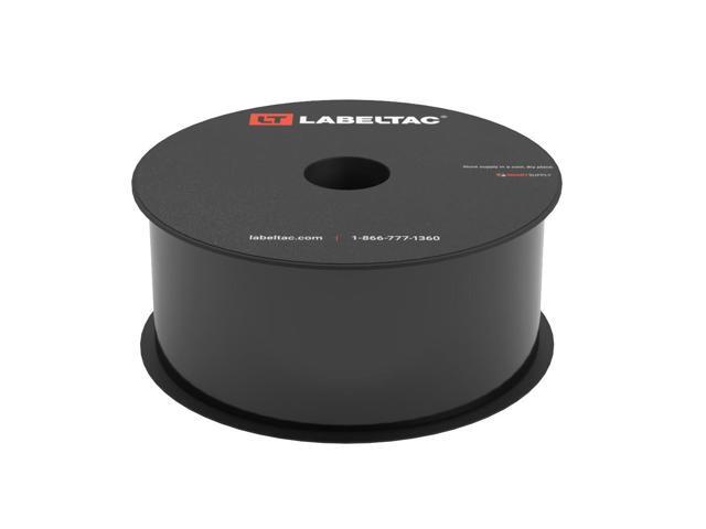Indoor/Outdoor Vinyl Label Supply, Industrial Label Tape for 4 & Pro X Printers, Durable Facility & Warehouse Label Material - Black, 2in x 150ft