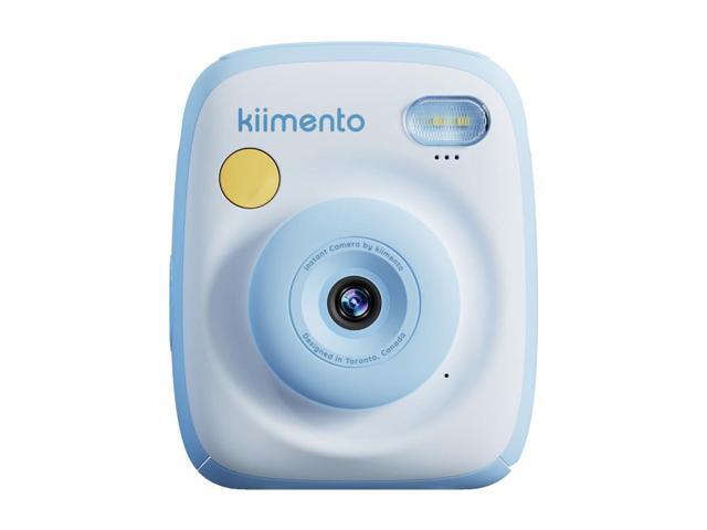 kiimento Instant Print Digital Camera, Ink-Free Thermal Printing with 4 Color-Themed Paper Options, 2.4 HD Screen, Selfie Lens, 48MP Photo, 1080p.
