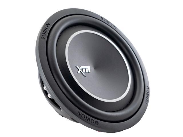 XTR Series XTR12SWD4 Shallow Mount 12 Car Subwoofer, 2000W Max Power, 500W RMS, Dual 4 Ohm, UV Coated Cone, NBR Surround Compact Slim Subwoofer.
