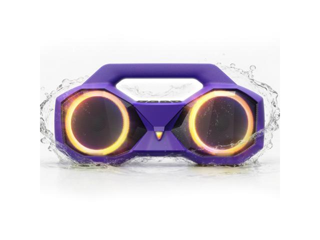Bluetooth Speaker Outdoor Loud: 80W(Peak) with Bass, Portable Wireless Speaker with IPX7 Waterproof, 20H Playtime, RGB Lights, TWS for Outside,.