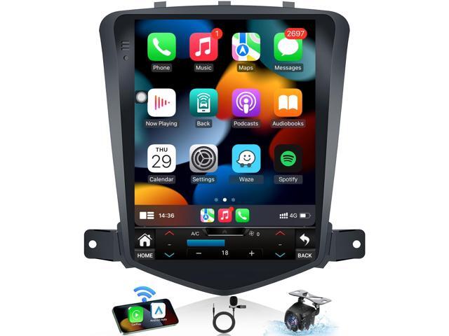 4 + 64GB ROM Android 15 Upgrade Car Radio for Chevrolet Chevy Cruze 2009-2015: 10.4 Inch 1024 * 768 HD IPS Tesla Style Touchscreen Stereo Wireless.