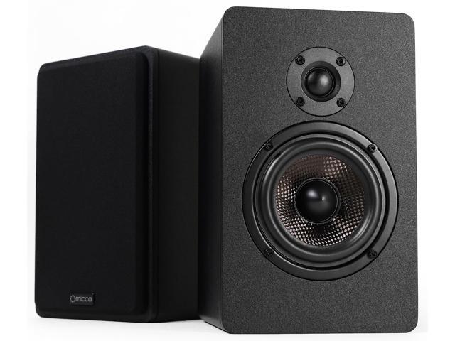 MB42X G2 Passive Bookshelf Speakers for Home Theater Surround Sound, Stereo, and Passive Near Field Monitor, 2-Way (Black, Pair)