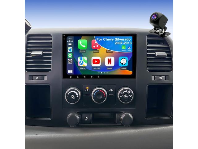 5GWiFi Car Radio for Chevrolet Silverado 1500 GMC Sierra 1500 2007-2013, Yukon Tahoe 2007-2014, Acadia 2007-2012, Savana Equinox 8inch Touch Screen...