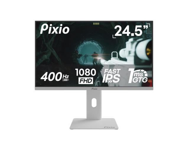 PX258 Hayabusa White 24.5 inch (24 inch / 25 inch Equivalent) 400Hz Refresh Rate FHD 1080p Resolution Fast IPS Panel 1ms GTG Response Time Gaming...