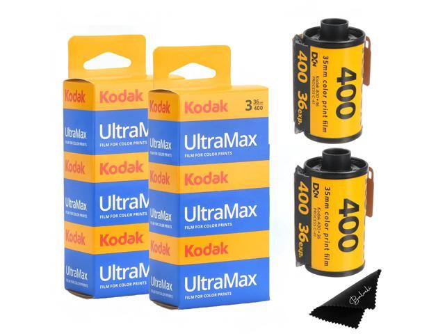 Kodak Ultramax 400 35mm Film - 6 Pack of 36 Exposure Rolls for 35mm Cameras