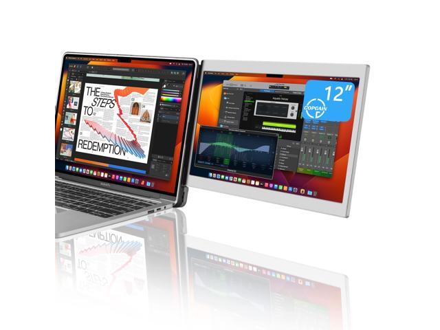 12'' Portable Monitor for Laptop Screen Extender for 14.2'' MacBook, Designed for MacBook Screen Extender FHD 1080P IPS Display Plug and Play P1M
