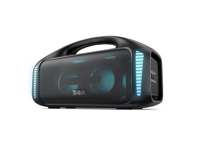 StormBox Blast Portable Bluetooth Speaker, (140W Peak) 90W Loud Stereo Sound with 30H Playtime, IPX7 Waterproof, LED Light, Wireless, XBass, BT5.3,.