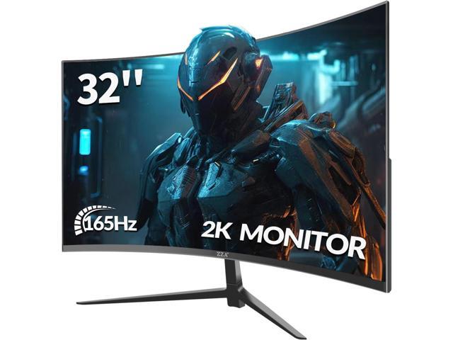32 Inch Curved Monitor,1440p VA Screen 165Hz, 1500R Curved Gming Monitor,Computer Monitor 1ms,FreeSync & G-Sync, HDR10, 120% sRGB Coverage,...