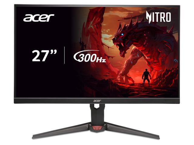 Nitro 27' WQHD 2560x1440 IPS PC Gaming AMD FreeSync Premium 300Hz Up to 0.5ms 99% sRGB DisplayHDR 400 ErgoStand VESA Mounting 1 x DP...