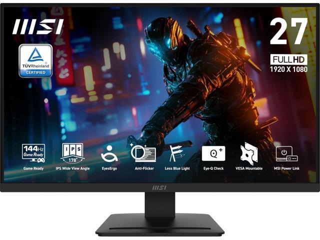 PRO MP273L E14 27-inch IPS 1920 x 1080 (FHD) Gaming Office Monitor, 144Hz, Free-Synch, HDR Ready, HDMI, VGA Port,VESA Mountable, Tilt, 4-Side Slim...