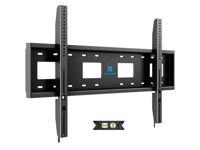 85 86 90 98 100 150 Heavy Duty Fixed TV Wall Mount Bracket for 65-150' Heavy Flat Screen, Max VESA 1000x600mm, Low Profile, Holds 330 lbs,...