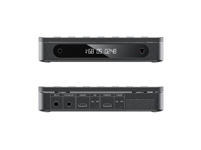 DM13 Multifunctional Portable Stereo CD Player with Long-Lasting Battery, Supports USB Ripping, Optical/coaxial/3.5mm/4.4mm outputs (Black Bluetooth)