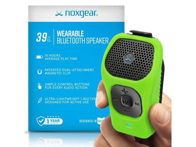 39g Wearable Bluetooth Speaker, Magnetic Mini Clip-On EDC Gear, Waterproof Up to 15 Hours Playtime Clip On Speaker, Wearable Speaker with.