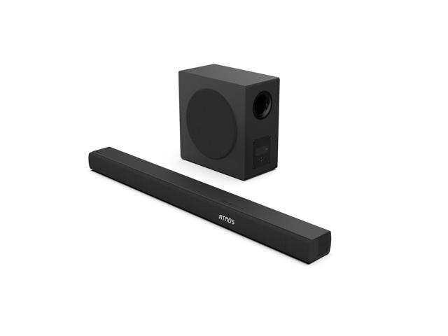 AX3100Q 3.1ch Soundbar with Wireless Subwoofer, Dolby Atmos, DTS:X, Center Channel, Remote Control, Bluetooth 5.3, Roku TV Ready, 7 EQ Modes