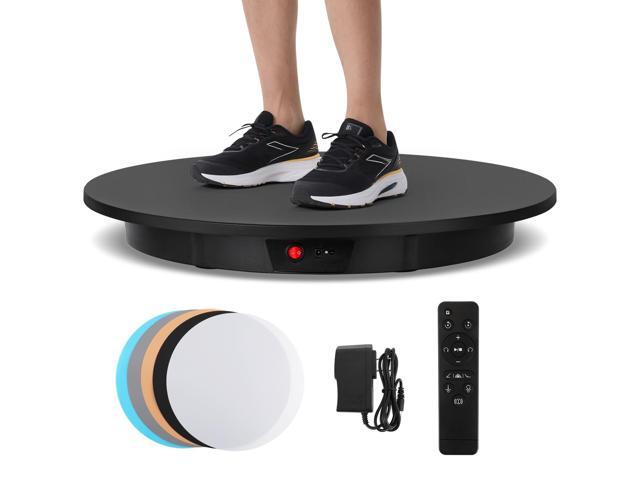 Large Photography Turntable 24inch/330lb with Remote Control Motorized Rotating Display Stand 360 Degree Electric Turntable High Load for...