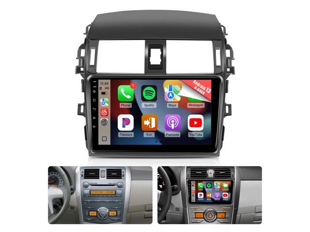 8Core 4G+64G Android Car Radio for Toyota Corolla 2009 2010 2011 2012 2013 Radio Upgraded, 9inch IPS Touchscreen for Corolla Carplay/Android...
