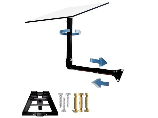 Starlink Gen 3/4/4X Mount for Long Eaves,Adjustable Length(Up to 26 Inches),Heavy-Duty Aluminum Starlink Wall Mounting Kit,Compatible with Starlink...