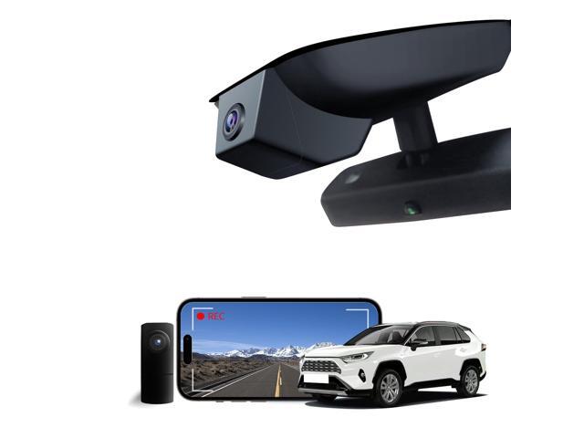 Front 4K & Rear 1080P Dash Cam for 2022 2023 2024 2025 Toyota RAV4 LE Limited SE Adventure XLE XSE (Model B)(with Vent Hole),OEM-Style,Loop...