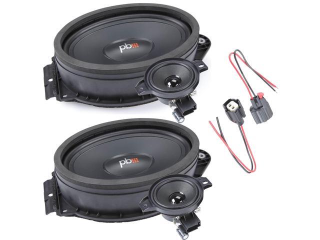 OE69C-GM2-6'x9' 2 Ohm Direct Fit Compatible with GMC OEM Component Speakers Kit / 80Wmrs - 160Wmax - Pair