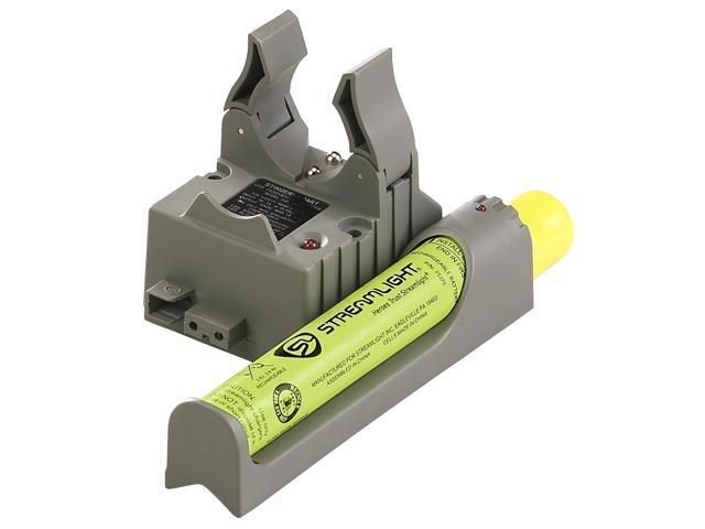 75277 Piggyback Smart Charger Holder & Battery (Cord not Included) - Stinger Series Except UltraStinger, PolyStinger LED HAZ-LO, Stinger 2020