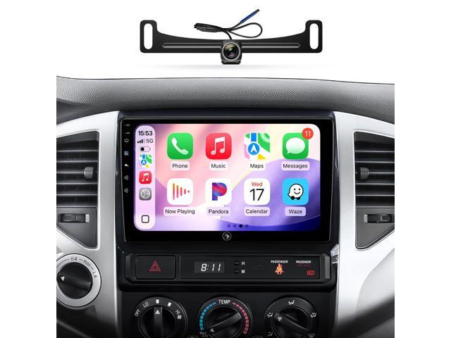 9inch (4G+64G) Car Radio Dash Kit Replacement for Toyota Tacoma 2005-2015 Stereo Upgrade,Touch Screen Head Unit w/Wireless Wired Carplay Android...