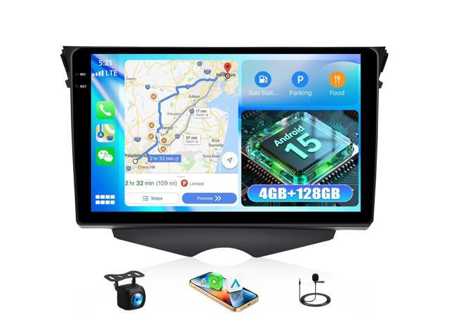 [4+128G] Android 15 Car Radio Stereo for Hyundai Veloster 2011-2017 with Wireless Carplay & Android Auto,9 Inch Car Radio with Mirror Link Bluetooth...