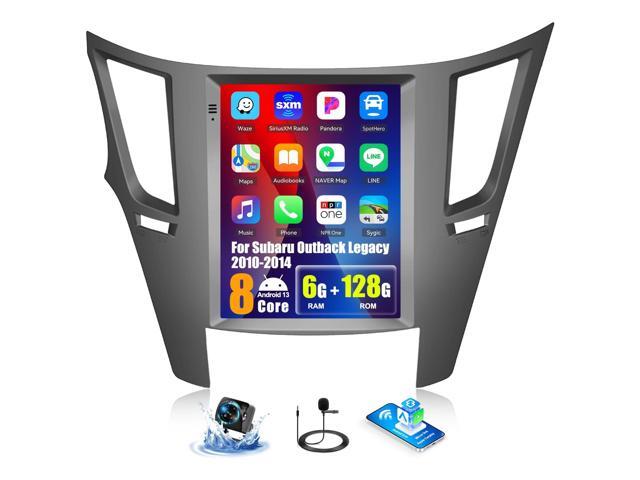 Android 13 6G+128G Car Stereo for Subaru Outback Legacy 2010-2014 9.7 Inch Touch Screen with CarPlay Android Auto with Bluetooth Weather Forecast...