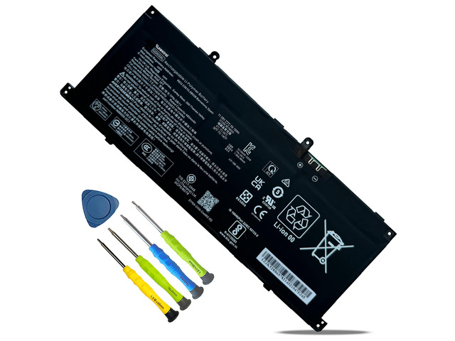 59.16Wh GD03XL N66215-005 Laptop Battery Replacement for HP Envy x360 14 2-in-1 14-fa0000 14-fc0000 14-fc0078TU OmniBook X 14-fe0000 EliteBook...