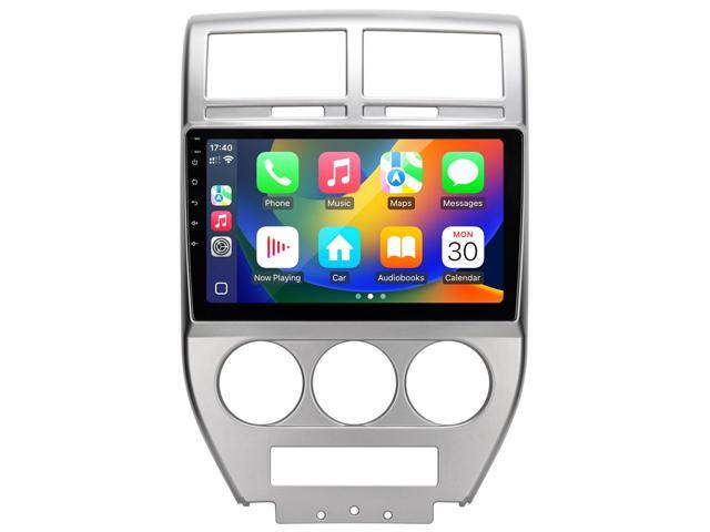 for Jeep Patriot Compass Radio Compatible with Wirelessly Carplay Android Auto Upgrade Car Stereo Bluetooth Navigation Touchscreen GPS FM WiFi...