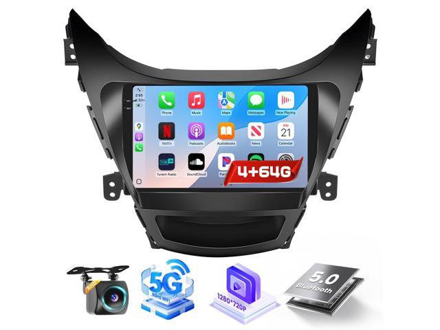 4+64G Android 15 Radio for Hyundai Elantra 2011-2013, 9' Touchscreen for Elantra Car Stereo, Wireless CarPlay/Android Auto, 5GHz WiFi, Bluetooth...