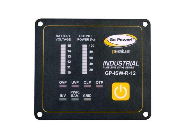 ! 79999 GP-ISW-R-12 Industrial Pure Sine Wave Inverter Remote - 12 Volt