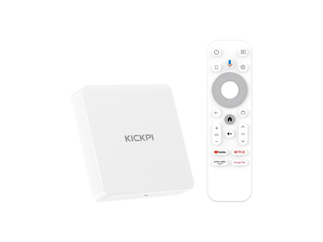Android 11.0 TV Box, KP1 Google Certified TV Box(4K) 2GB RAM 32GB ROM with Voice Search- Support Chromecast and Dolby Audio, Bluetooth5.0 Smart Box...