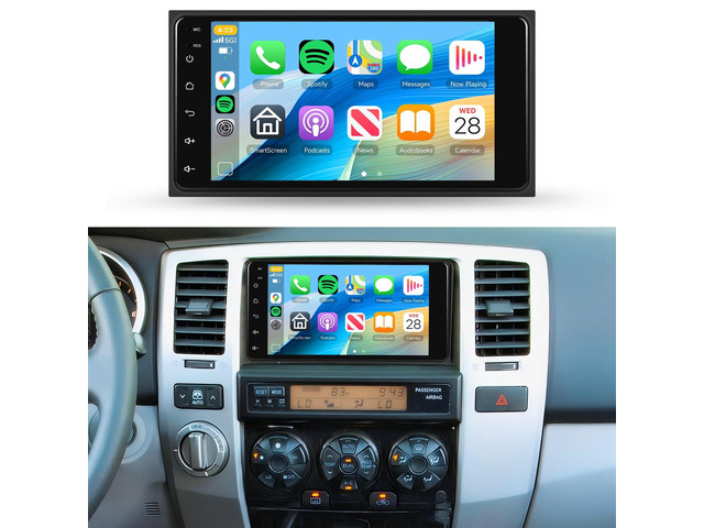 2+64G Car Stereo Radio for Toyota 4Runner 2003-2009,for Tundra 2003-2006, for Sequoia 2003-2007 Wireless Carplay/Android Auto,Android 7 IPS DSP GPS...