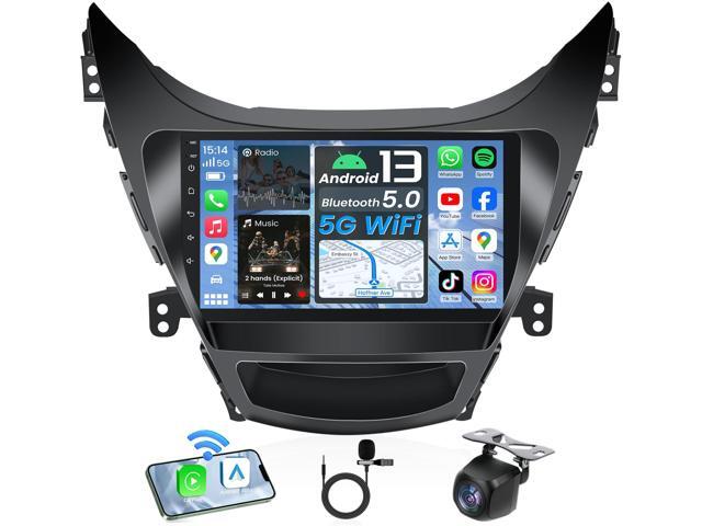 4Core + 64G ROM Android 13 Car Radio for Hyundai Elantra 2011 2012 2013: 9 Inch 1280x800 HD Touchscreen Stereo Upgrade Wireless Carplay Android...
