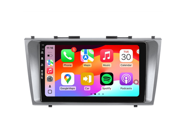 5G WiFi(6) Car Radio for Toyota Camry 2006-2011, Android13/Wireless CarPlay/Android Auto/Touch Screen/GPS Navigation/Bluetooth/FM/HD Backup Camera...