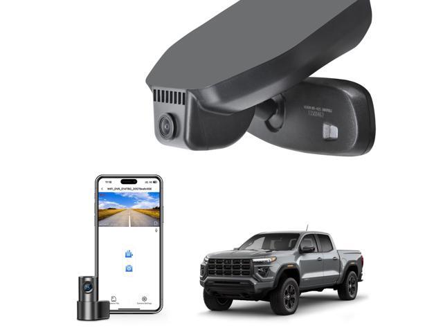 Front 4K & Rear 1080p Dash Cam Custom fit for GMC Canyon 2023-2026 WD Elevation AT4 Denali(Model B), Integrated OEM Look, UHD 2160P Video, Built-in...