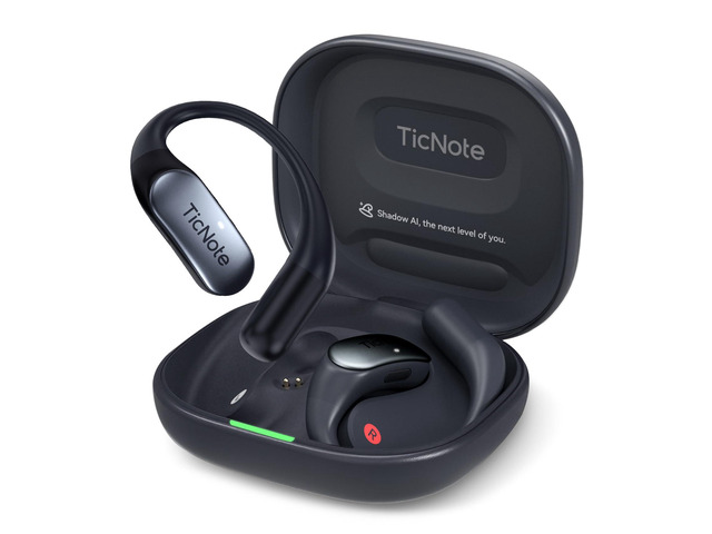 TicNote Pods Wearable AI Voice Recorder with 4G, No Phone Needed, Voice Activated, AI Transcription & Translation,Auto Transcription & Meeting...