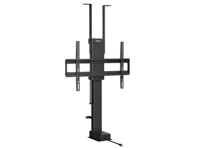 Motorized TV Lift for 37-65 inch TVs, Ceiling & Vertical TV Lift Mechanism with RF Remote, Smart Phone & Voice Control via WiFi, Up to 132lbs, 4X...