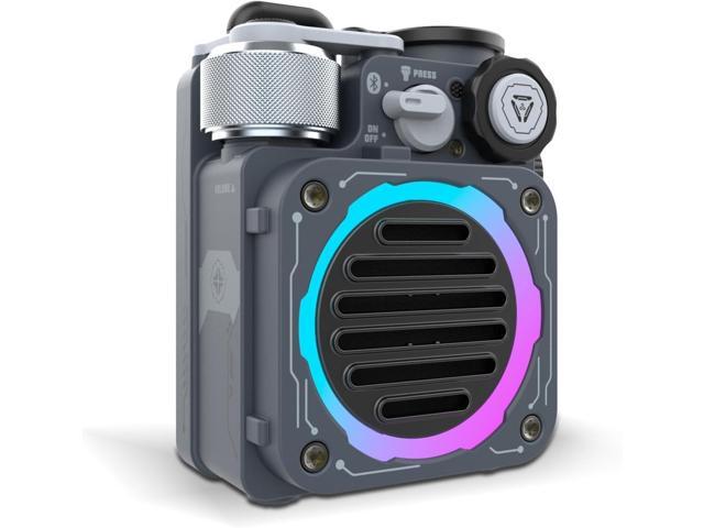 Cyber Cube Bluetooth Speaker, Bluetooth 5.0, Portable Speaker with Fidget Spinner, Crystal Clear Sound with RGB LED Light Wireless Speaker,...