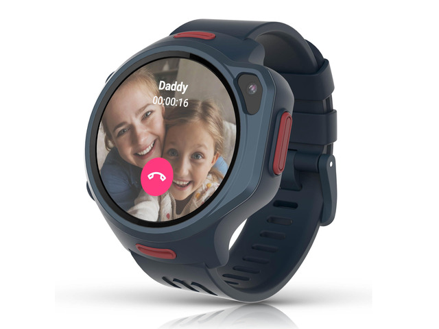 R2 Kids Smart Watch - 4G Video Calling & Real-Time GPS Tracker, 1.3 Fitness Watch with 5MP Camera & SOS, Ideal School & Safety Companion, Birthday...