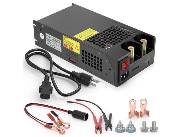 AC to DC Converter 800W 66.7A, 12V Power Supply 110V AC to 12V DC Converter Adapter Switch Transformer for RV, Radio/Car Stereos, LED Strip,...