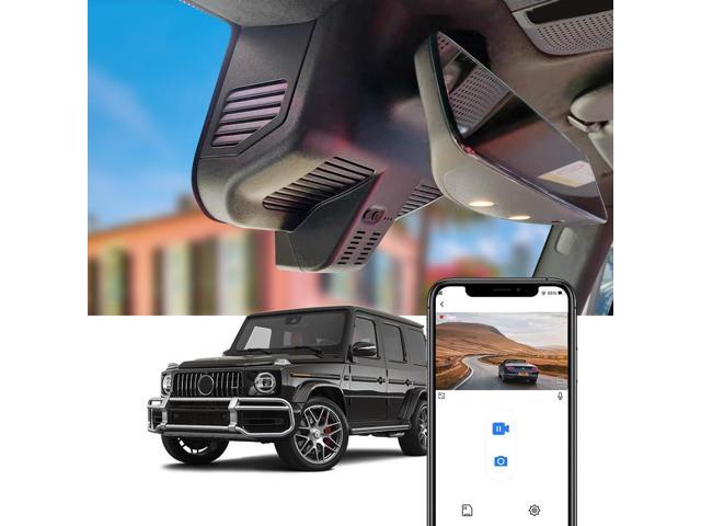 4K Dash Cam Suitable for Mercedes-Benz G-Class 2019-2024 G550 (HD2-6166, with 10 Vents) W463, OEM Look, UHD 2160P Video, Loop Recording, Built-in.