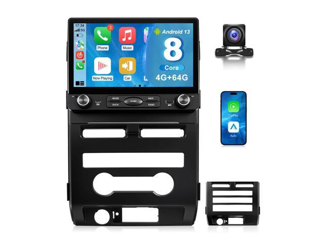 for Ford F150 2009 to 2012 Car Radio, 10.2 Inch Touch Screen Stereo for F150, 8-Core 4+64G Carplay Android Auto SWC Back Camera BT WiFi FM RDS DSP...