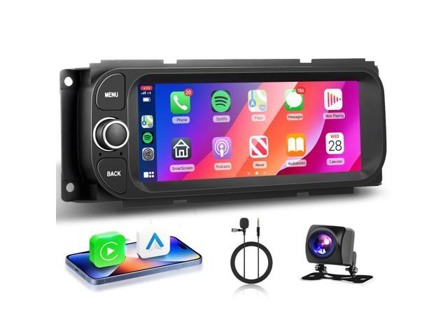 2+64G for Dodge Ram 1500/2500/3500 Radio 2002-2006,for Jeep Grand Cherokee 1999-2004,for Jeep Wrangler 2003-2006-Android Wireless CarPlay Android...